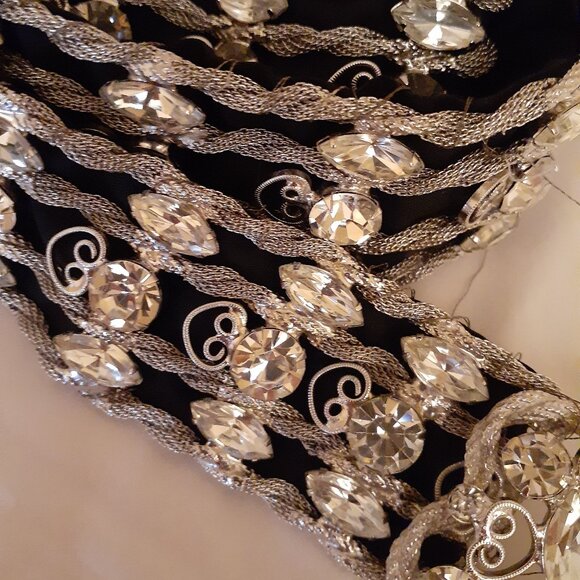 Rhinestone Embellished Belt - Picture 3 of 13